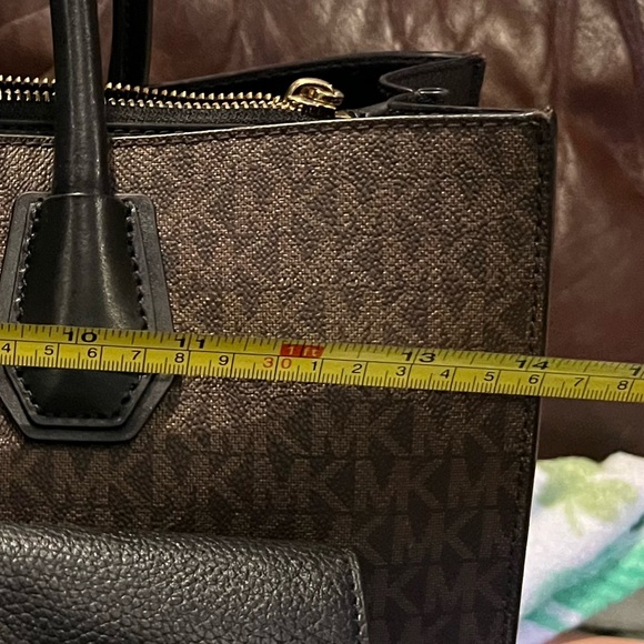 GUC MK Michael Kors brown leather work bag - Picture 12 of 14